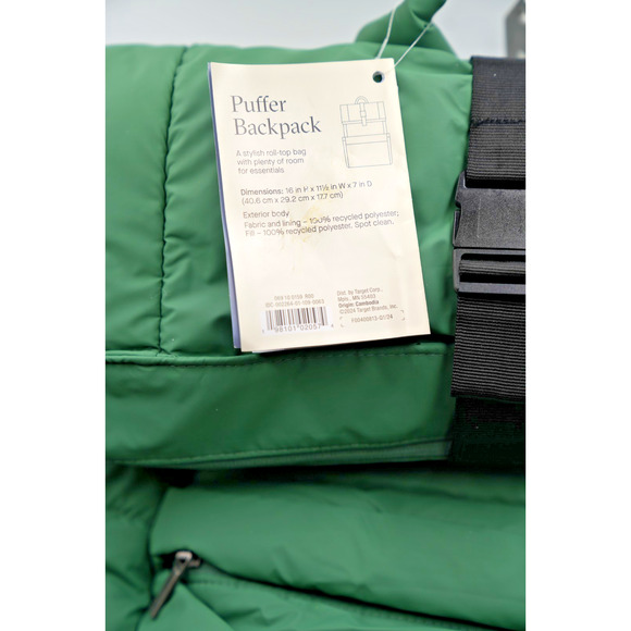 Green Puffer Backpack Bundle with Embark Lunchbox and 25+ Back to School Items - Picture 6 of 16